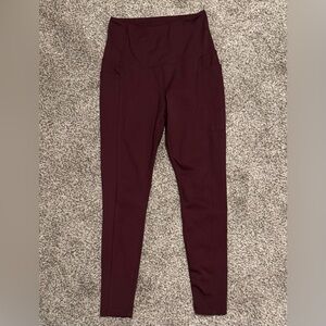 Danskin Women's Maroon Leggings
